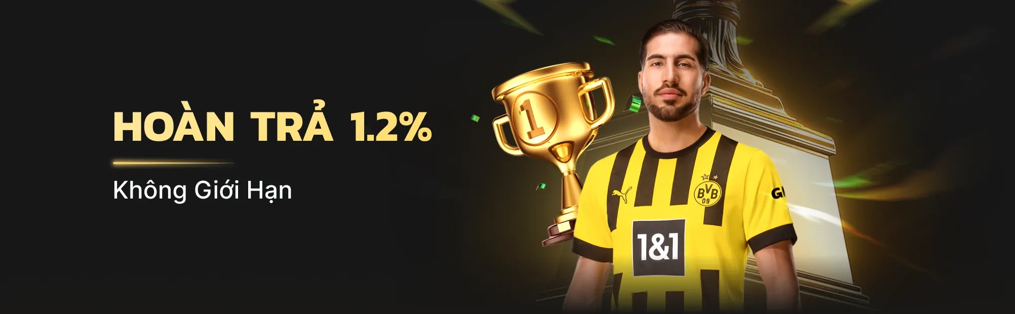 Hoàn trả hàng ngày 1xbet